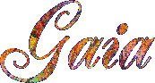 scritta nome gaia