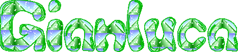 gianluca scritta animata