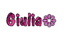 scritta nome giulia