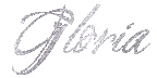 Gloria scritta animata
