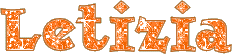 letizia  scritta animata