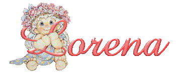 scritta nome Lorena