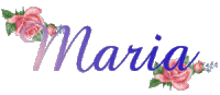 Scritte Glitterate maría