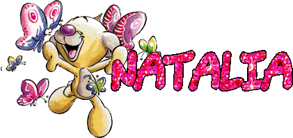 scritta nome natalia