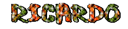Scritta Nome ricardo