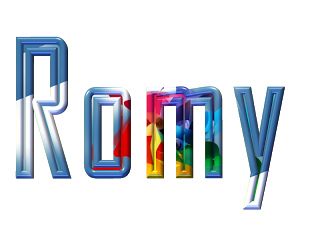 scritte glitterate gratis romy