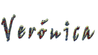 scritta nome Veronica