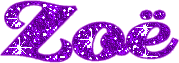 nome glitter Zoe