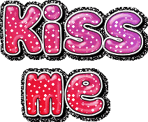 scritta Kiss me