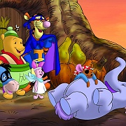 winnie the pooh con amici