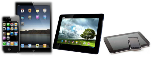 configurazioni smartphone, cellulare e tablet