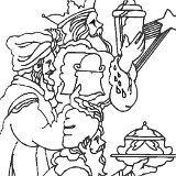 Re magi portano i doni per Natale