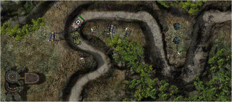 screenshots gioco turret defence