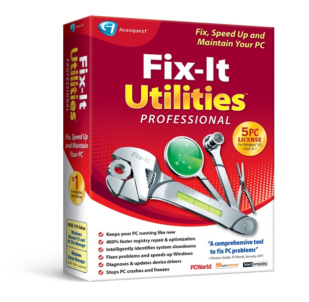fix it utilites avanquest