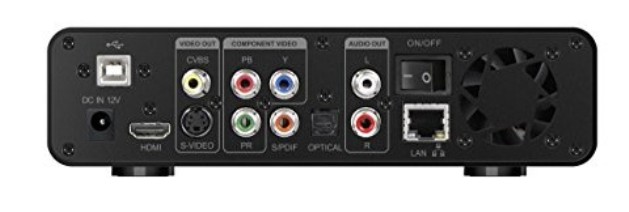 IB-MP309HW-B lettore multimediale vista da posteriore