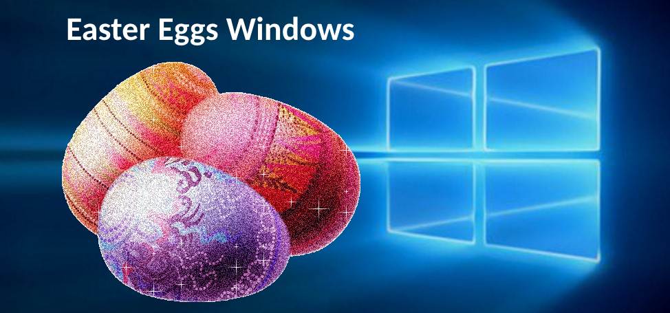easter eggs windows