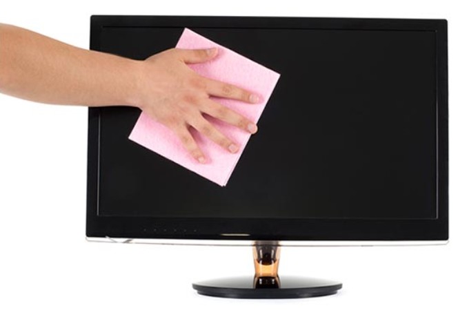 pulizia monitor