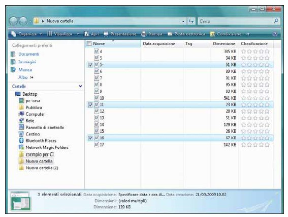 trucco windows selezionare file