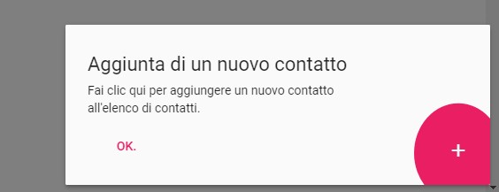 aggiungi nuovo contatto