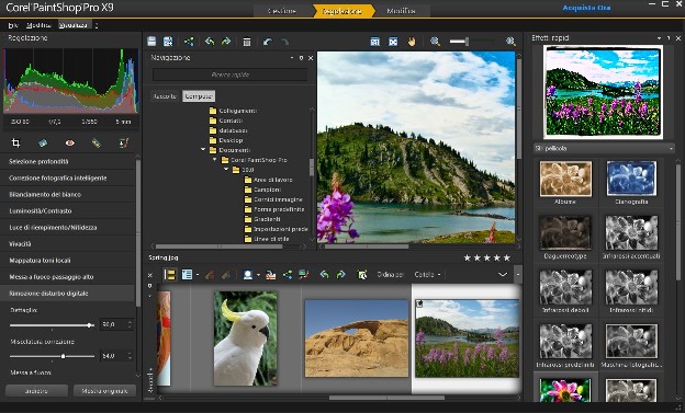 corel immagine fotoritocco