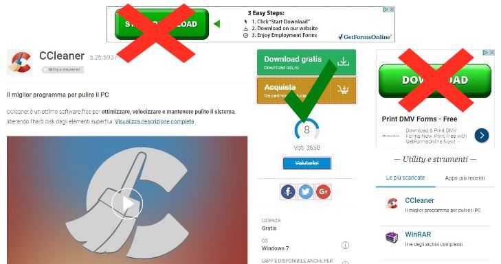 pagina download programma