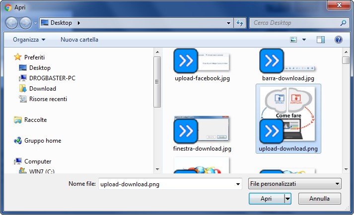 upload file facebook