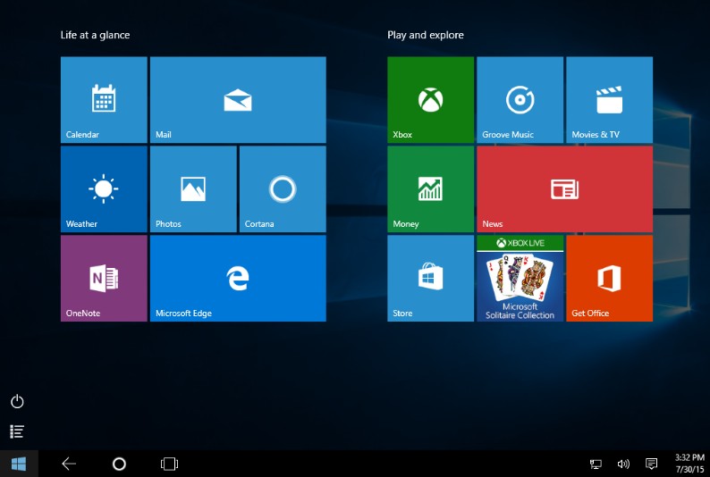window 10 modalità tablet