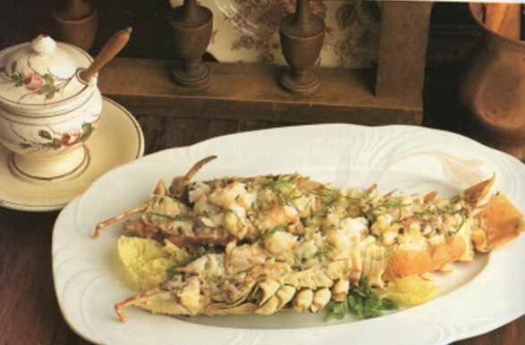 aragosta alle mandorle