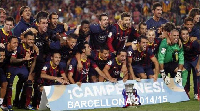 Barcellona vince liga 2014-2015