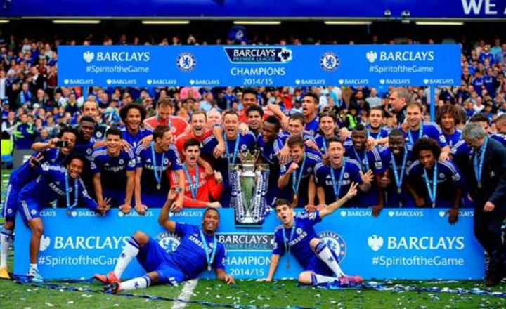 premiazione chelsea campione premier league