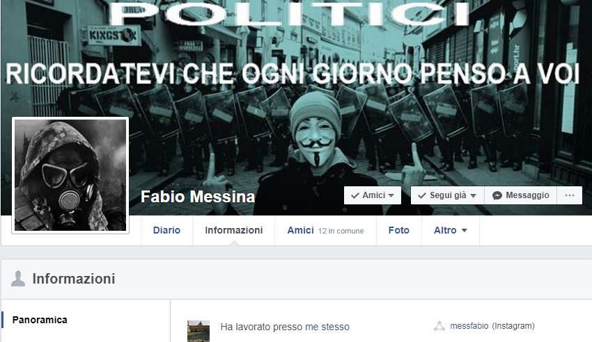 fabio messina profilo facebook