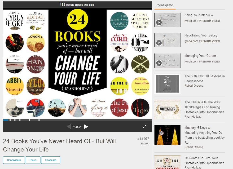 presentazioni slideshare