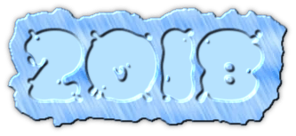 2018 scritta iceberg