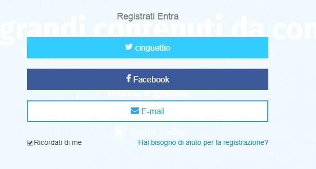 accesso registrazione paper.li