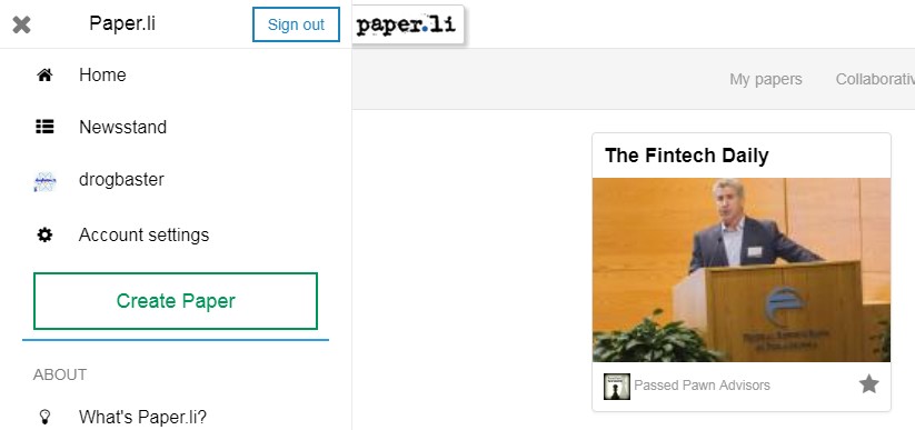 crea giornale online