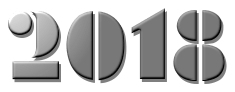 scritta anno 2018 sfumata con gradiente