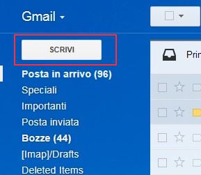 scrivi per comporre email