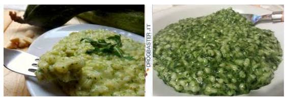 ricetta risotto speck spinaci con fonduta