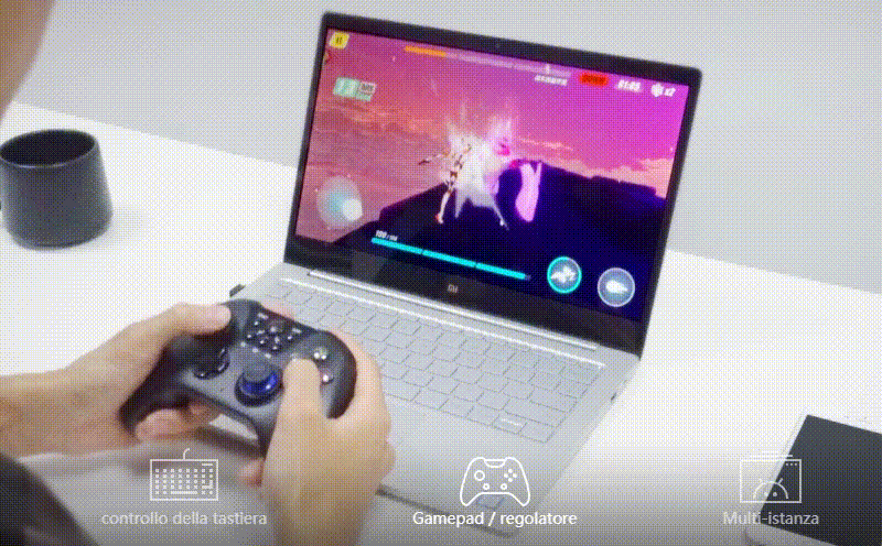 Compatibile con giochi e app