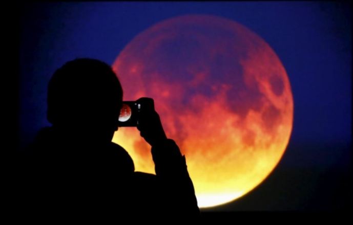 fotografa la luna
