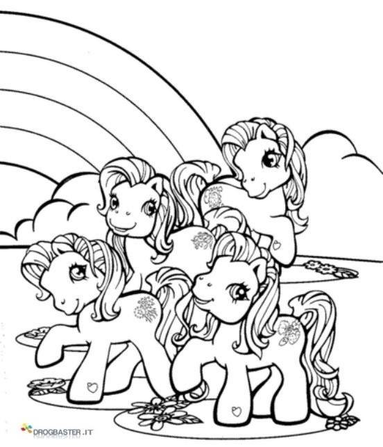 Little pony arcobaleno