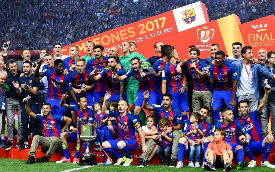 barcellona vince liga 2017 18