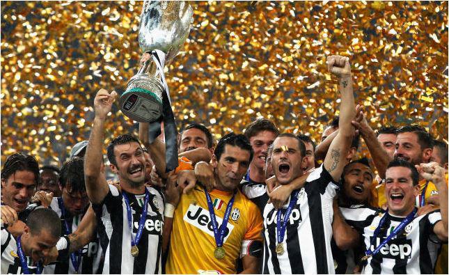 campione di supercoppa italia 2012 Squadra juventus