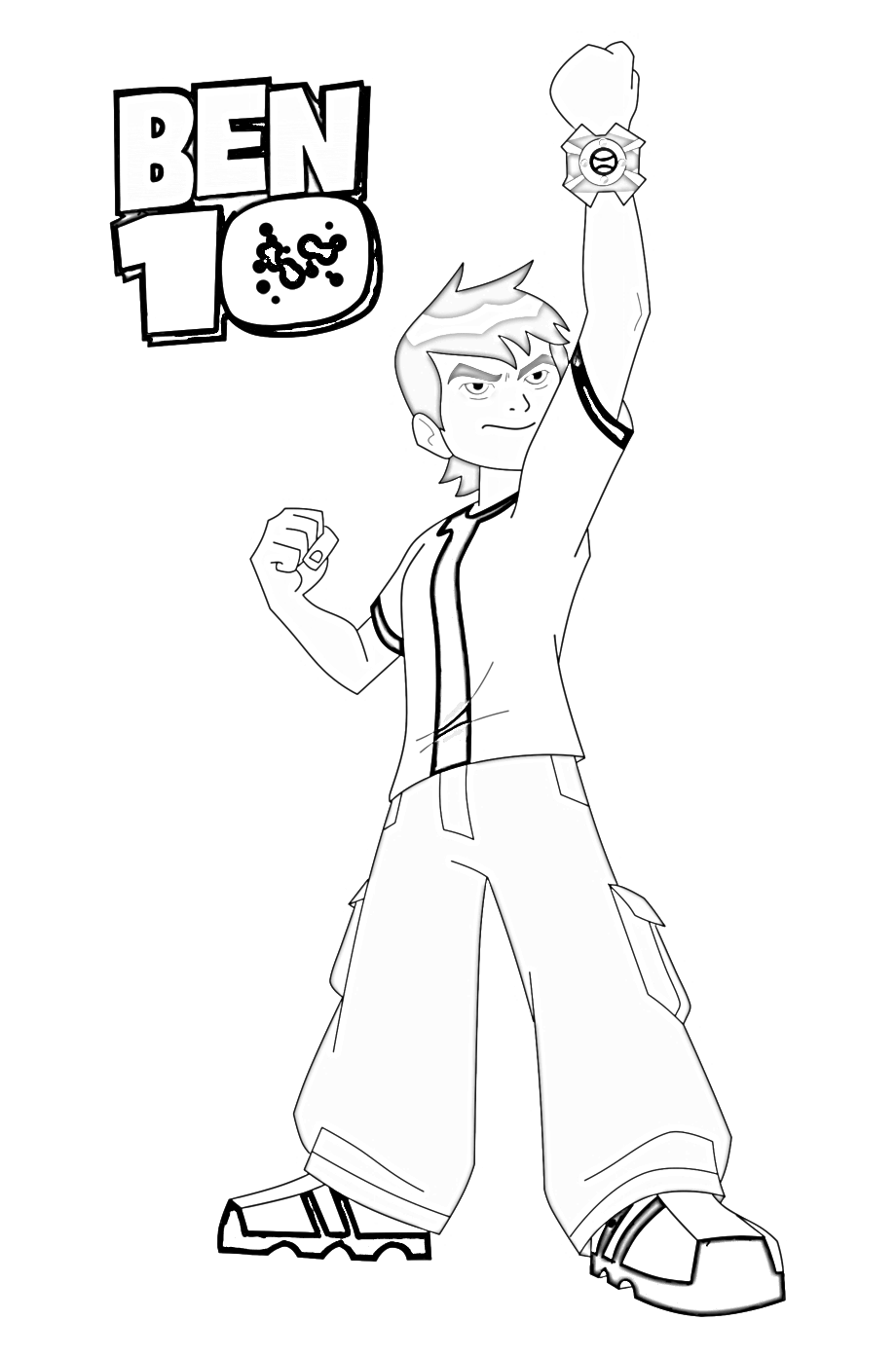 Ben 10 disegni da colorare