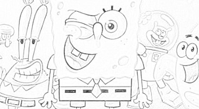 spongebob è i suoi amici