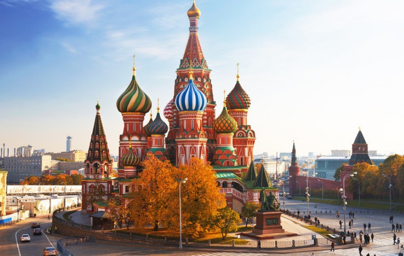 Cremlino e Cattedrale di San Basilio a Mosca