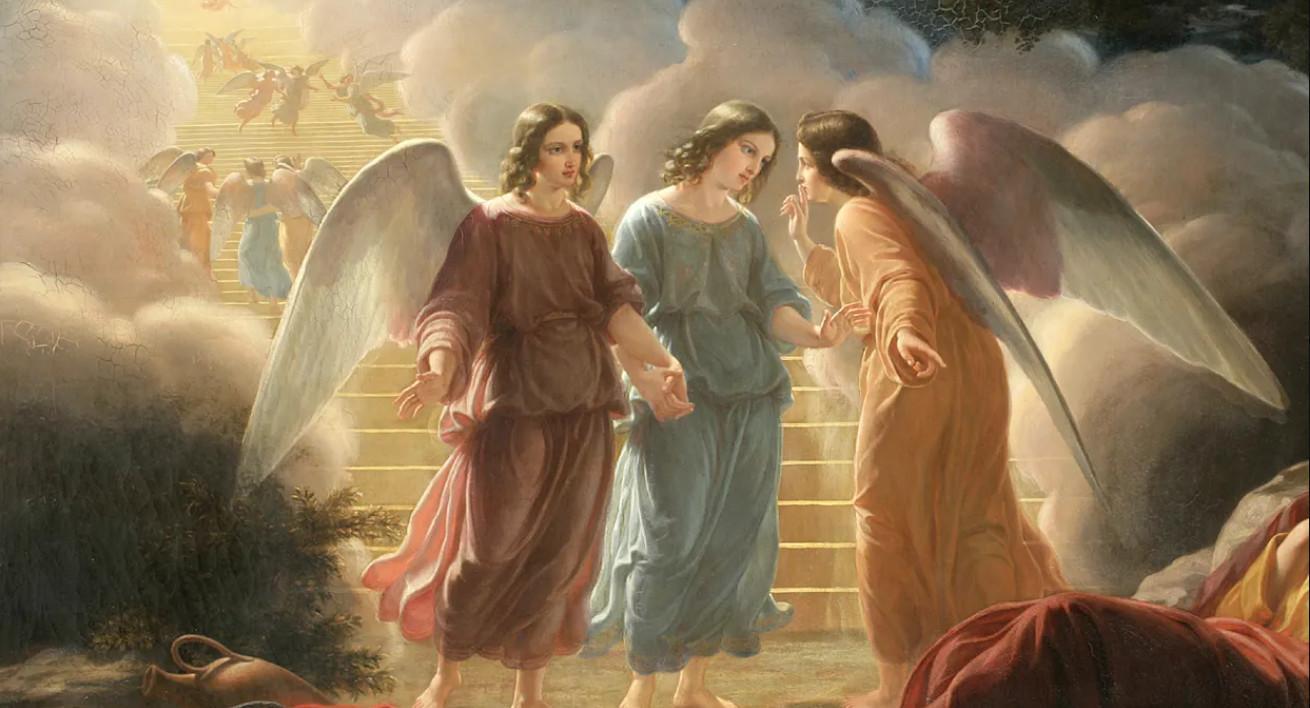 tre angeli custodi in paradiso