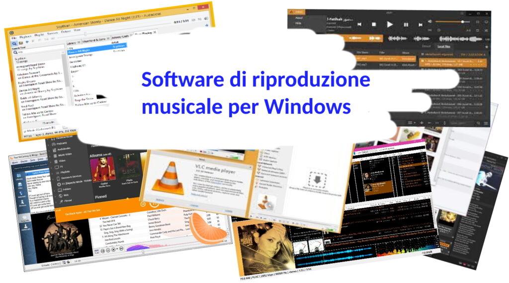 software di riproduzione musicale per Windows